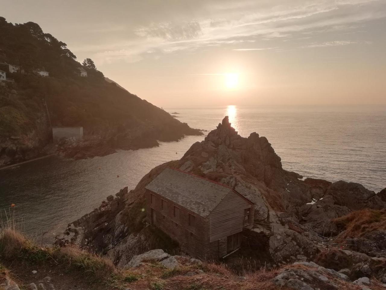 The House On The Props Bed & Breakfast Polperro Dış mekan fotoğraf